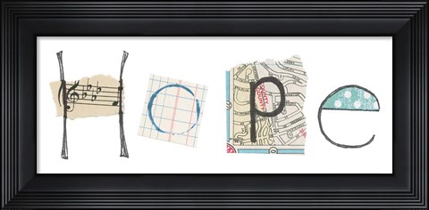 Framed Hope Print
