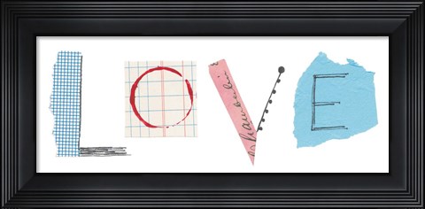 Framed Love Print
