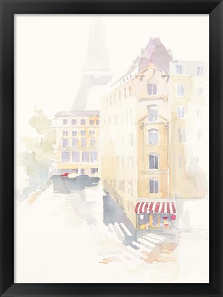 Framed Paris Crosswalk Print