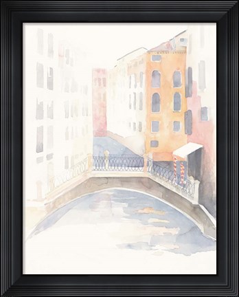 Framed Venice Crosswalk Print