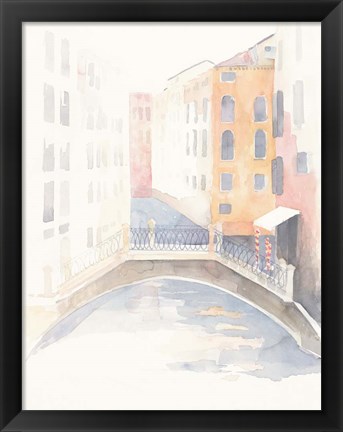 Framed Venice Crosswalk Print