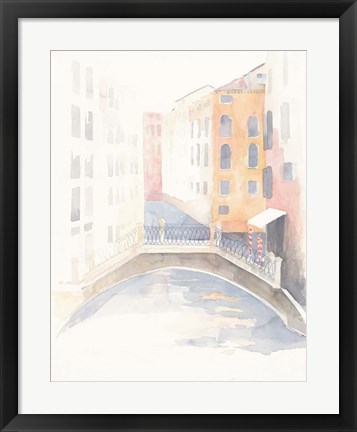 Framed Venice Crosswalk Print