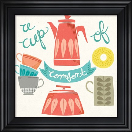 Framed Cup of Comfort Print