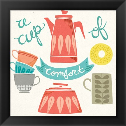 Framed Cup of Comfort Print