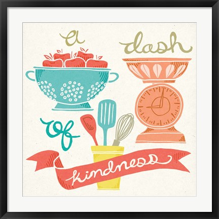 Framed Dash of Kindness Print