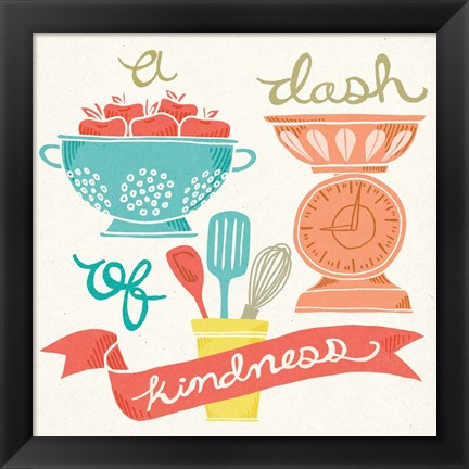 Framed Dash of Kindness Print