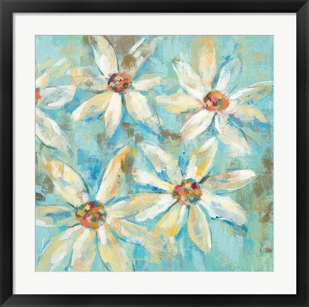 Framed Fjord Floral II Print
