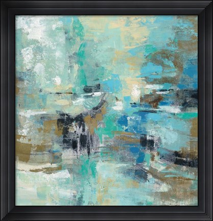 Framed Fjord Reflections Print