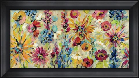 Framed May Garden Print