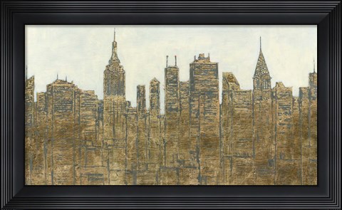 Framed Lavish Skyline Print