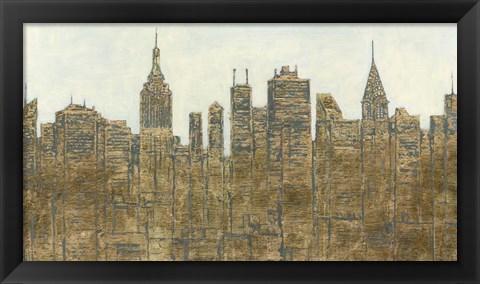 Framed Lavish Skyline Print