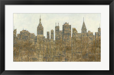 Framed Lavish Skyline Print