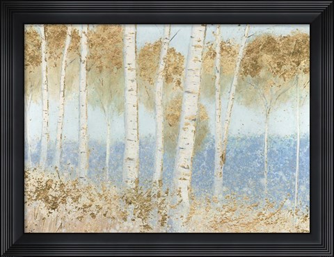 Framed Summer Birches Print