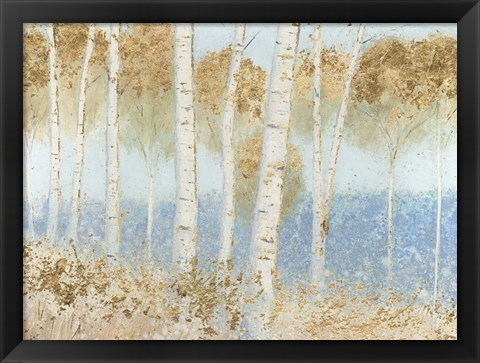 Framed Summer Birches Print