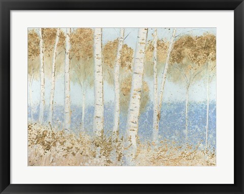 Framed Summer Birches Print