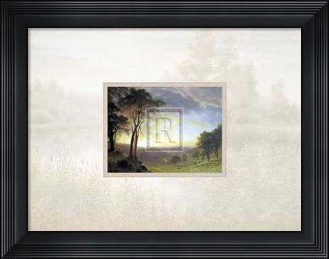 Framed Sacramento River Valley Print