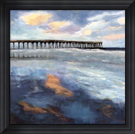 Framed Coastal Hush Print