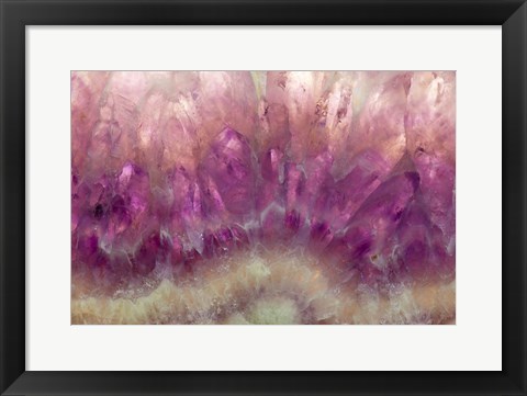 Framed Amethyst 2 Print