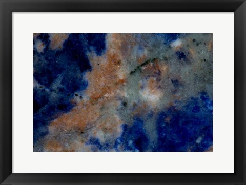Framed Blue Sodalite Print