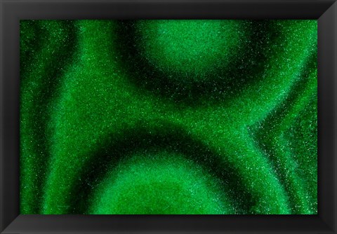 Framed Malachite 2 Print