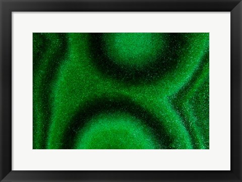 Framed Malachite 2 Print