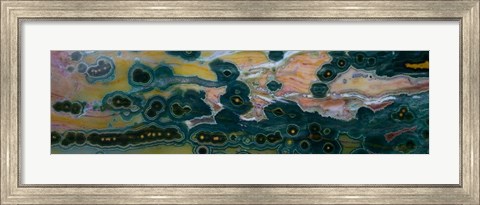 Framed Ocean Jasper from Madagascar 8 Print