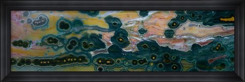 Framed Ocean Jasper from Madagascar 8 Print