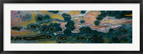 Framed Ocean Jasper from Madagascar 8 Print