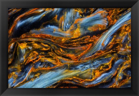 Framed Pietersite from Namibia 3 Print