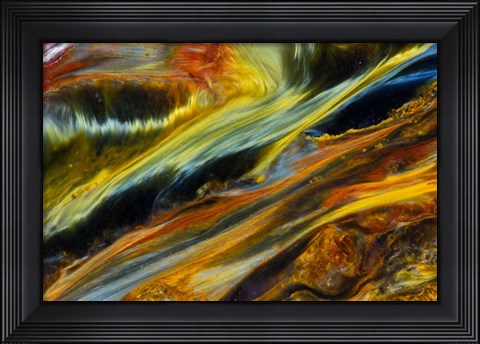 Framed Pietersite from Namibia 4 Print