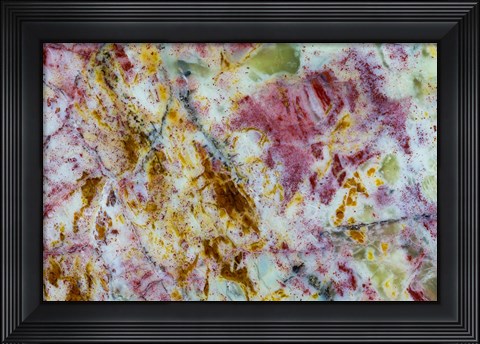 Framed Australian Green Opalite 2 Print