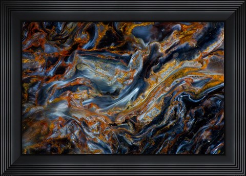 Framed Pietersite from Namibia 5 Print
