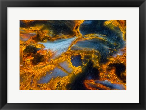 Framed Pietersite from Namibia 7 Print