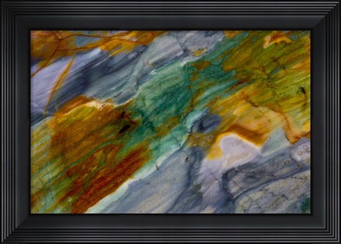 Framed Piute Jasper 1 Print