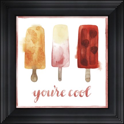 Framed Chill Out V Print