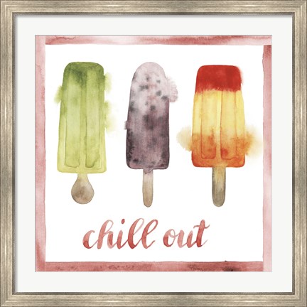 Framed Chill Out VI Print