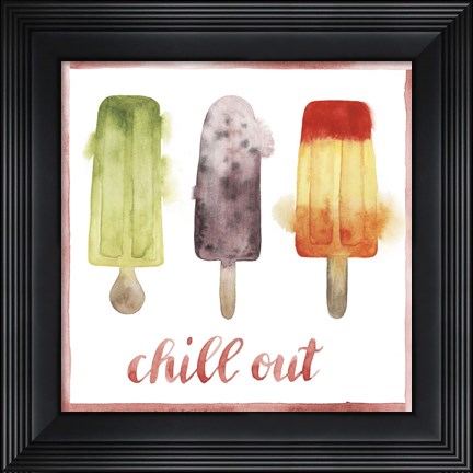 Framed Chill Out VI Print