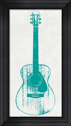 Framed Guitar Collectior I Print