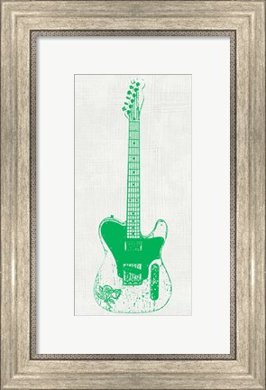 Framed Guitar Collectior II Print