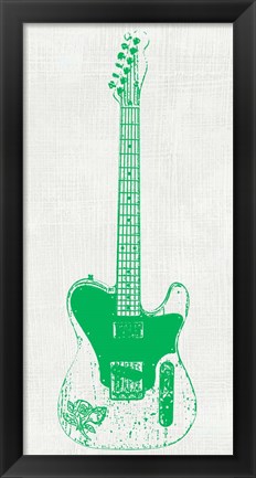 Framed Guitar Collectior II Print