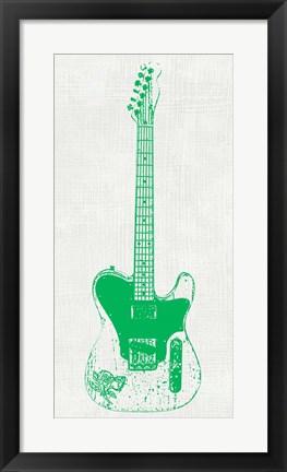 Framed Guitar Collectior II Print