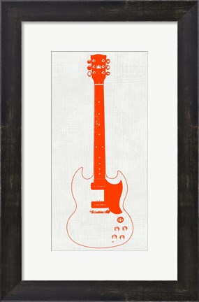 Framed Guitar Collectior III Print