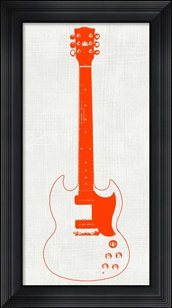 Framed Guitar Collectior III Print
