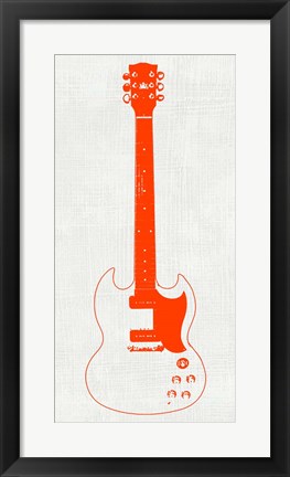 Framed Guitar Collectior III Print