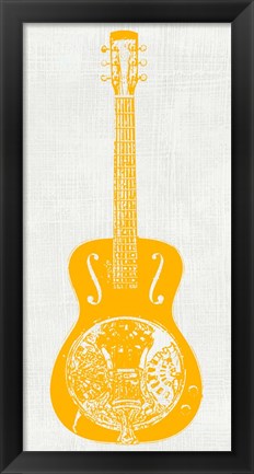 Framed Guitar Collectior IV Print