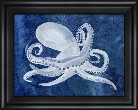 Framed Cephalopod I Print