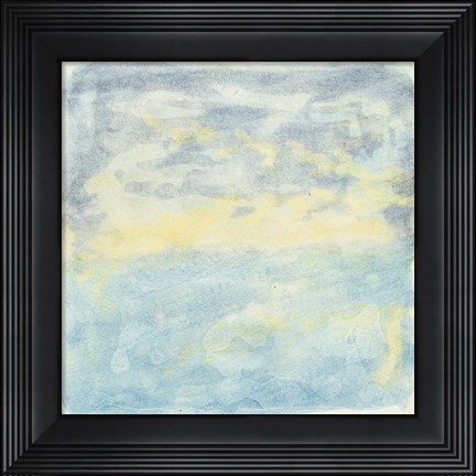 Framed Murmured Landscape I Print