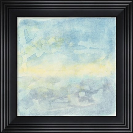Framed Murmured Landscape II Print