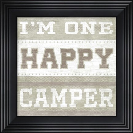 Framed Lodge Life VI Print