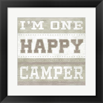 Framed Lodge Life VI Print